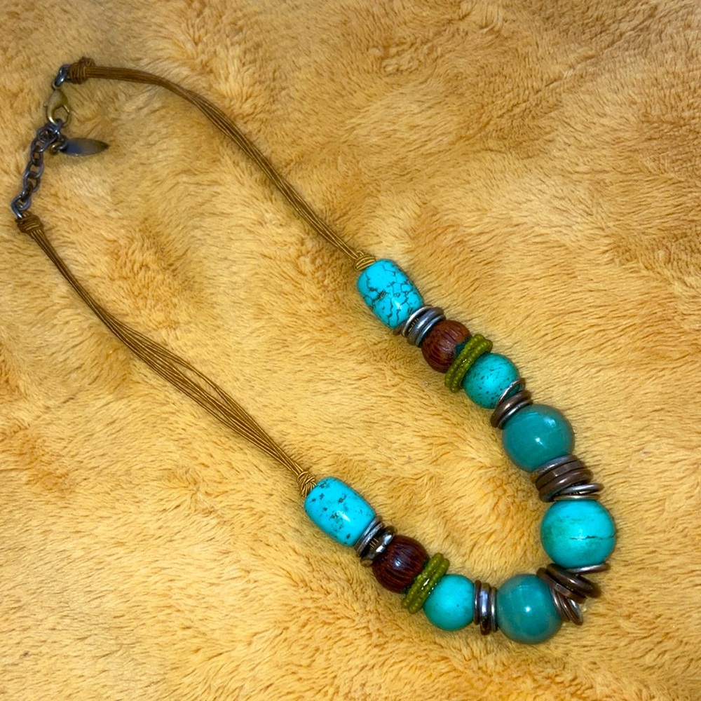 Vintage Coldwater Creek turquoise necklace